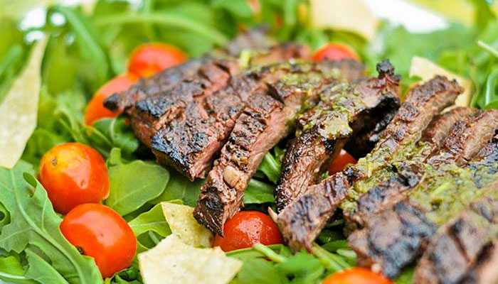Skirt Steak Salad